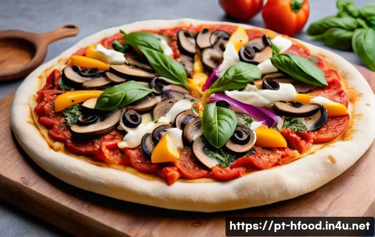 집에서 만드는 비건 피자 레시피 관련 이미지 1