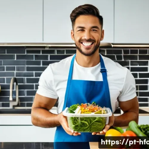 Home 28 다이어트 도시락 브랜드 비교 - **Prompt:** A dynamic, brightly lit image capturing the essence of the "Meal Prep Revolution." A smi...